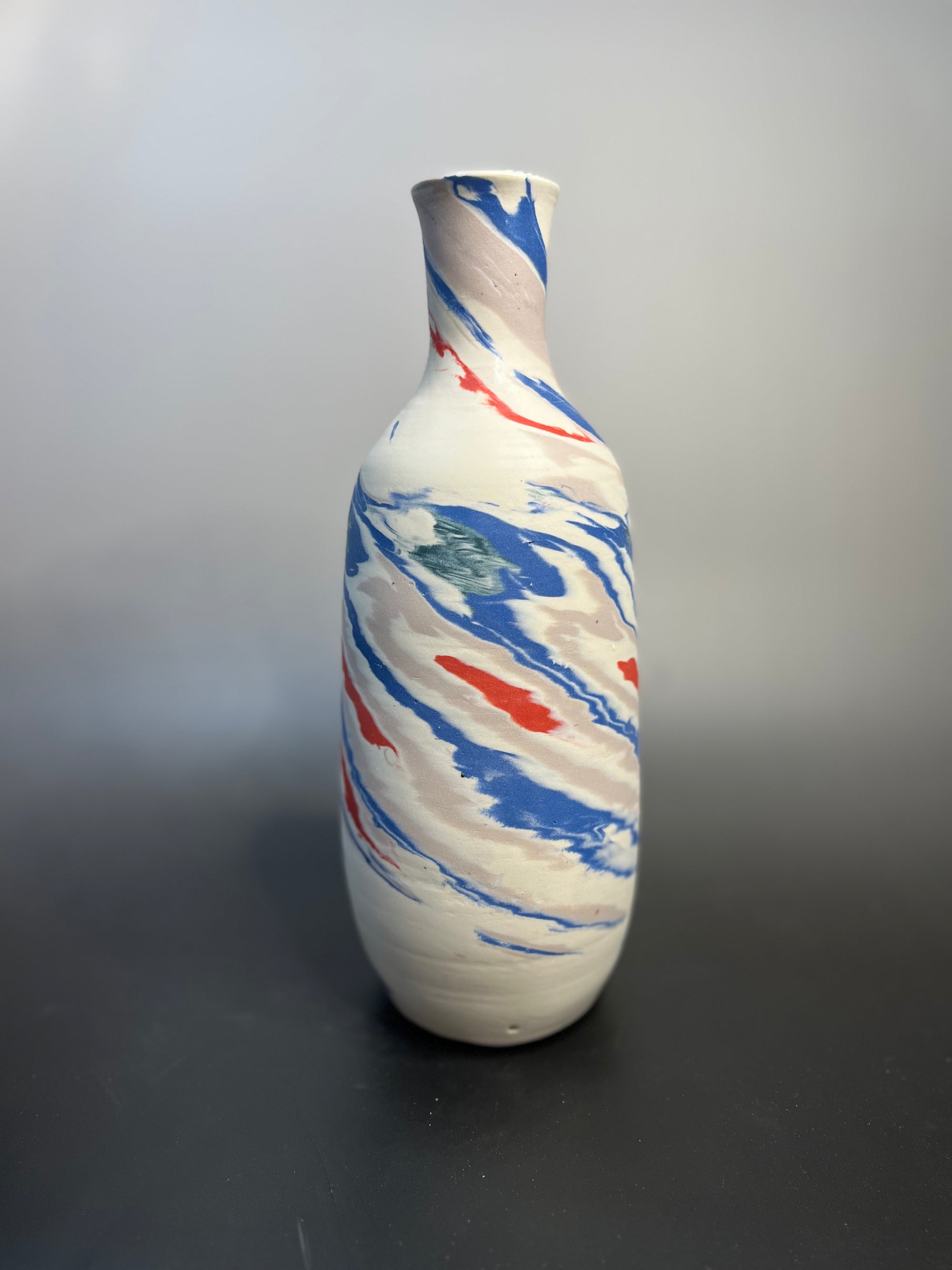 Large bottle neck vase